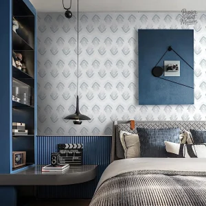 Papier peint pour chambre ado, design moderne et coloré