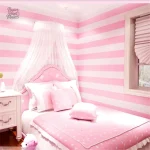 Papier peint tendance pour chambre d'ado fille