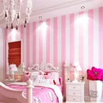 Décor mural coloré pour chambre de fille