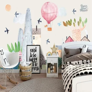 Décoration murale pour chambre de fille, ambiance tendre
