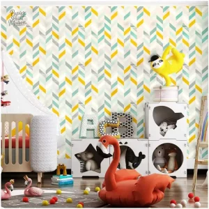 Papier peint pour chambre de bébé garçon
