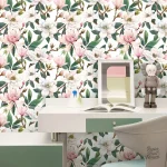 Papier peint pour chambre ou bureau, design moderne