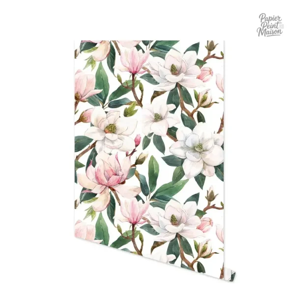 Papier peint contemporain, parfait pour un bureau à domicile