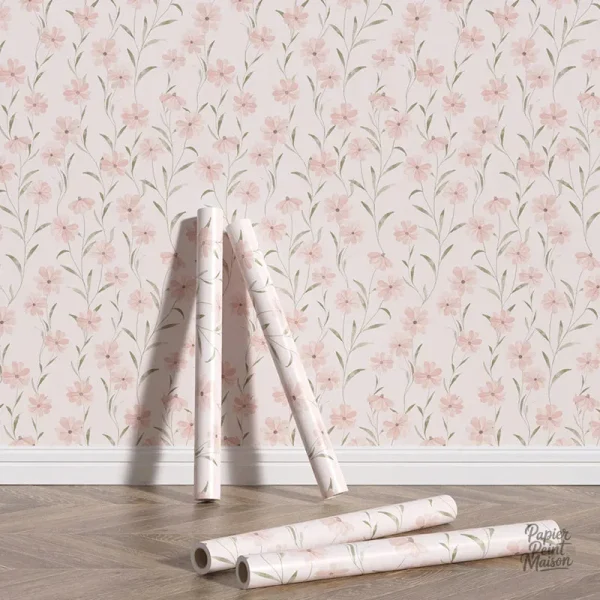 Papier Peint pour chambre de fille, design moderne