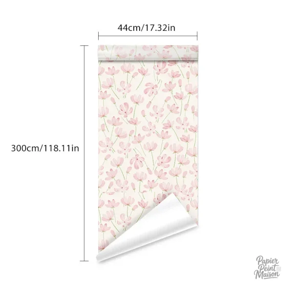 Papier Peint pour filles, idéal pour personnaliser une chambre