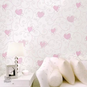 Papier peint féerique pour chambre de petite fille