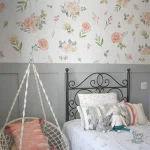 Papier peint chambre fillette, design charmant et joyeux