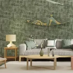 Papier peint japonais pour chambre, design élégant et apaisant