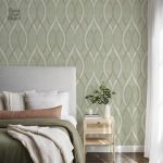 Papier peint moderne pour chambre élégante