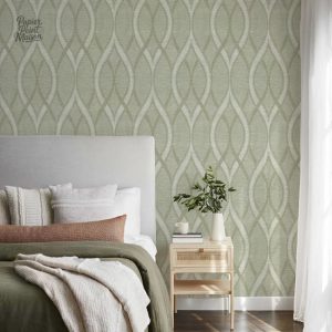 Papier peint moderne pour chambre élégante