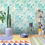Papier peint chic bohème pour un intérieur élégant
