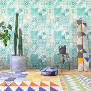 Papier peint chic bohème pour un intérieur élégant