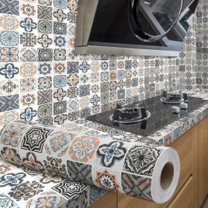 Papier peint décoratif pour cuisine moderne