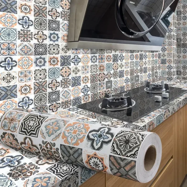 Papier peint décoratif pour cuisine moderne