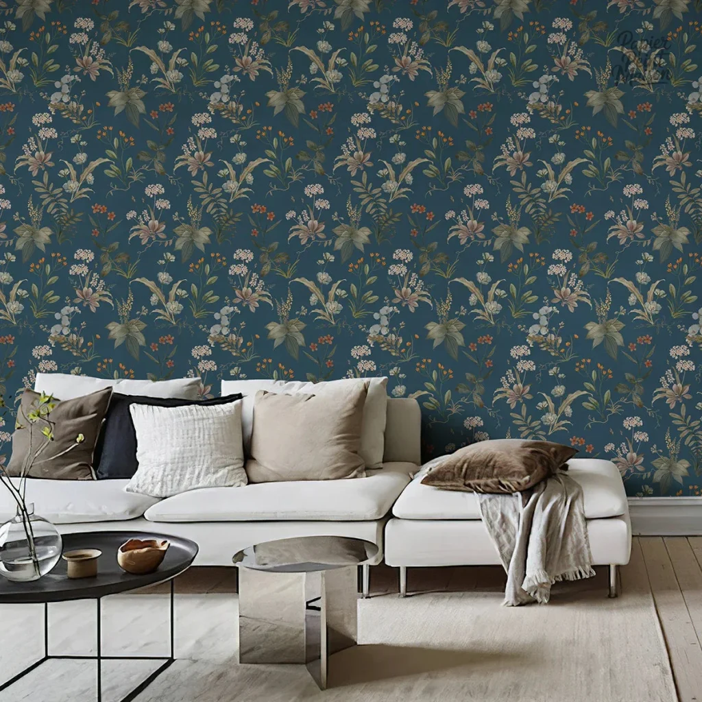 Papier Peint Fleuri