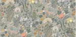 Papier peint inspiré de la nature, motifs floraux raffinés