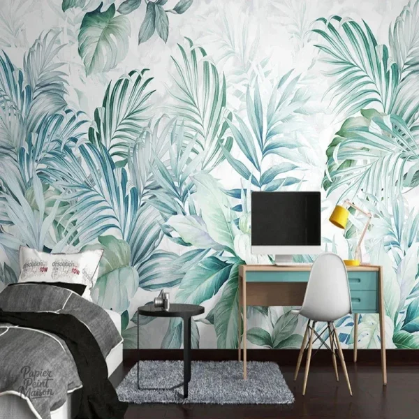 Papier peint décoratif pour chambre moderne