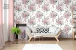 Papier peint design pour salon moderne et élégant