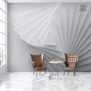 Papier peint 3D effet décoratif moderne