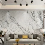 Papier peint marbré, design moderne pour un style raffiné