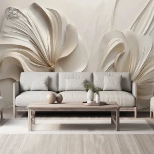Papier peint 3D effet profondeur pour une illusion murale captivante
