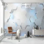 Papier peint 3D décoratif pour un intérieur moderne