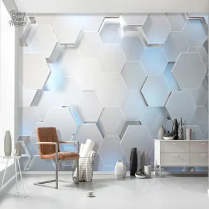 Papier peint 3D décoratif pour un intérieur moderne