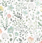 Papier peint coloré pour chambre d'enfant