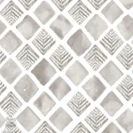 Motifs ethniques modernes en papier peint géométrique décoratif