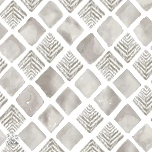 Motifs ethniques modernes en papier peint géométrique décoratif