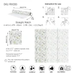 Papier peint design ethnique pour un intérieur stylé