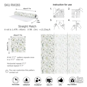 Papier peint design ethnique pour un intérieur stylé