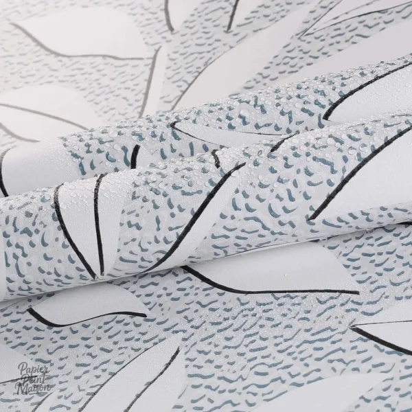 Design de feuillage pour papier peint contemporain