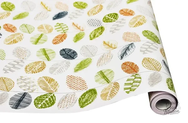 Papier Peint motif feuille, idéal pour bureaux élégants