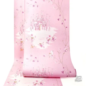 Décor mural pour fille, ambiance douce et féminine