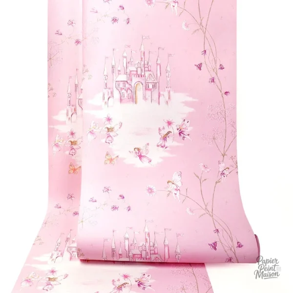 Décor mural pour fille, ambiance douce et féminine
