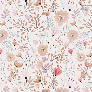 Design doux de fleurs pour décoration d'intérieur