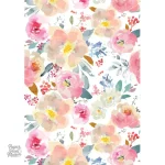 Papier peint à fleurs pour une décoration intérieure chaleureuse