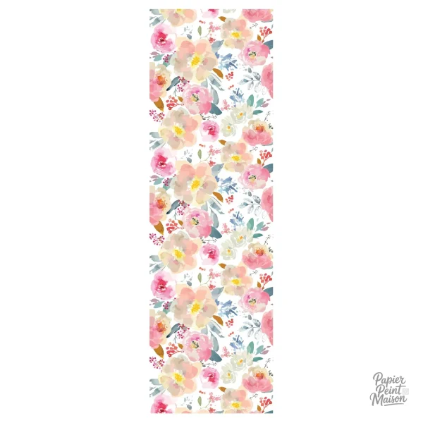 Papier peint floral, parfaite touche de nature à votre espace