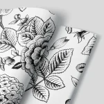 Design vintage floral pour une décoration raffinée