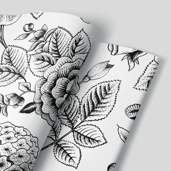 Design vintage floral pour une décoration raffinée