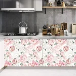 Détails de papier peint floral au design élégant et naturel
