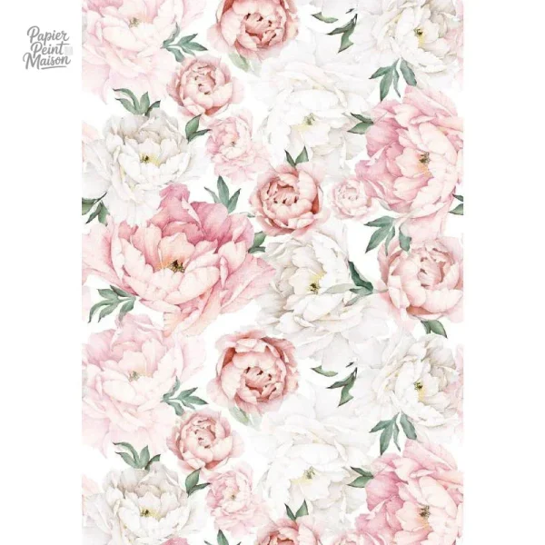 Papier peint à motifs floraux pour une décoration moderne