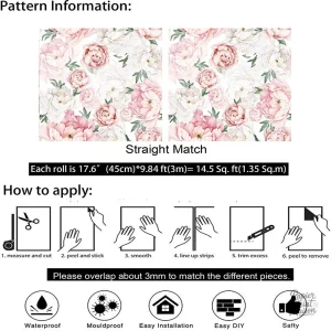 Papier peint aux fleurs délicates pour embellir votre intérieur