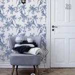Papier peint floral élégant pour une décoration moderne