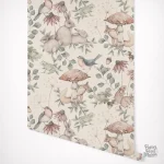 Décor floral tendre pour l'espace de votre fille