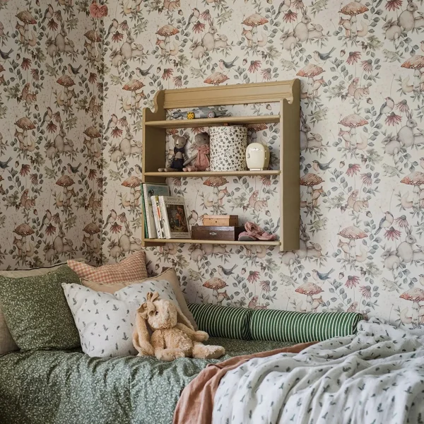 Design floral doux pour une ambiance féminine