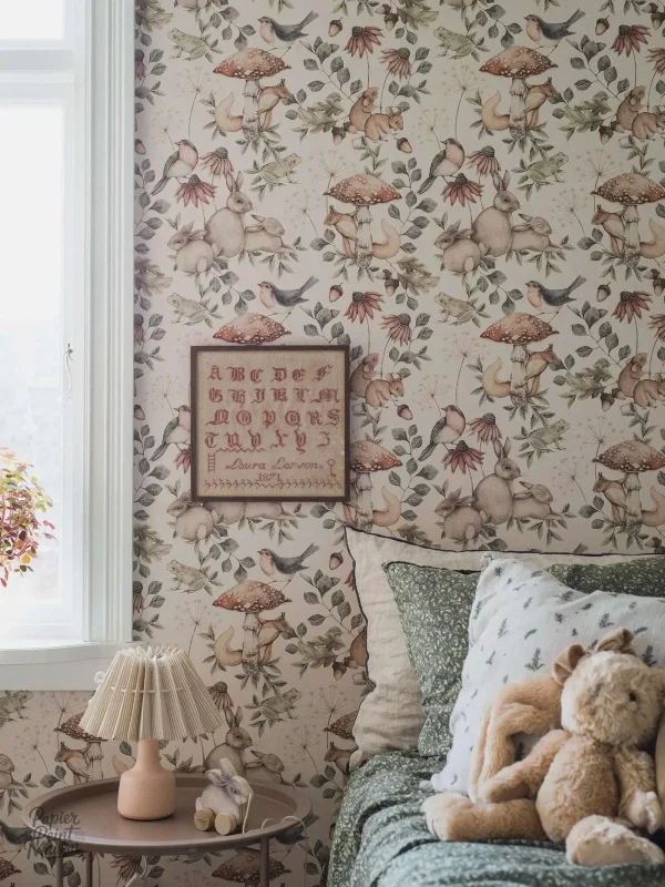 Motifs floraux charmants pour la décoration intérieure