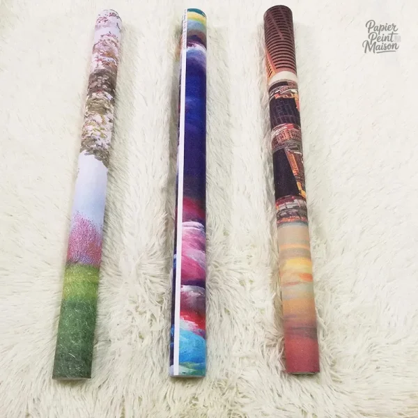 Papier peint naturel, idéal pour une atmosphère relaxante