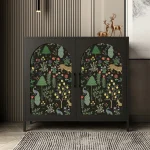 Ambiance nature avec papier peint chambre forêt